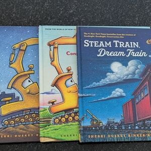 Set of 3 children's books by Sherri Duskey Rinker and Tom Lichtenheld
